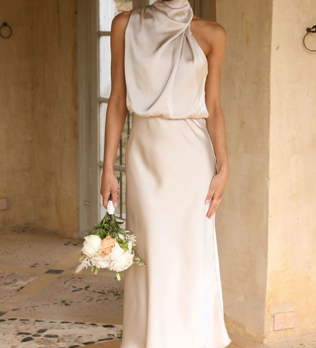 Isa - Haljina s halter izrezom