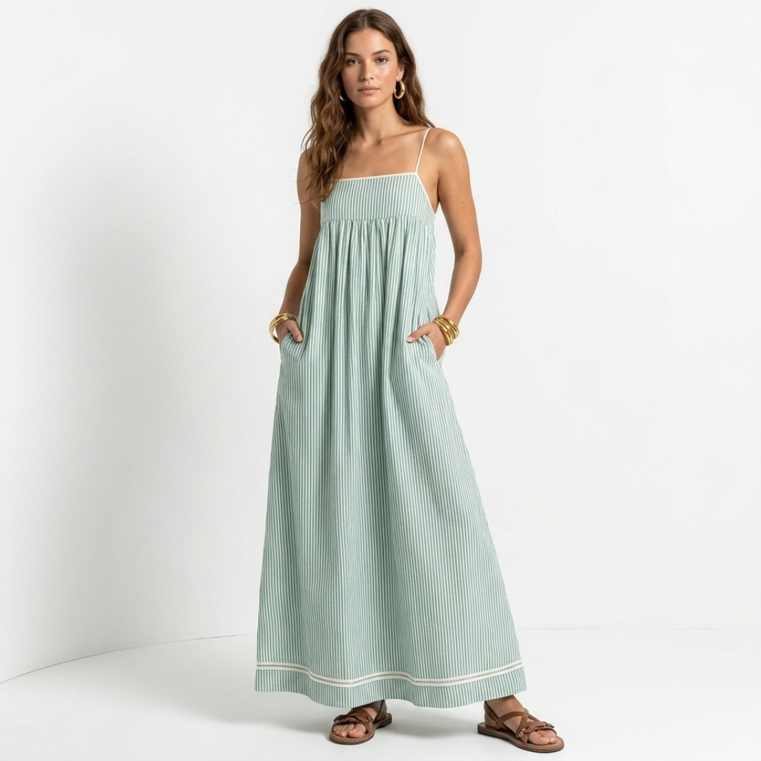 Sophia - Maxi haljina s prugama