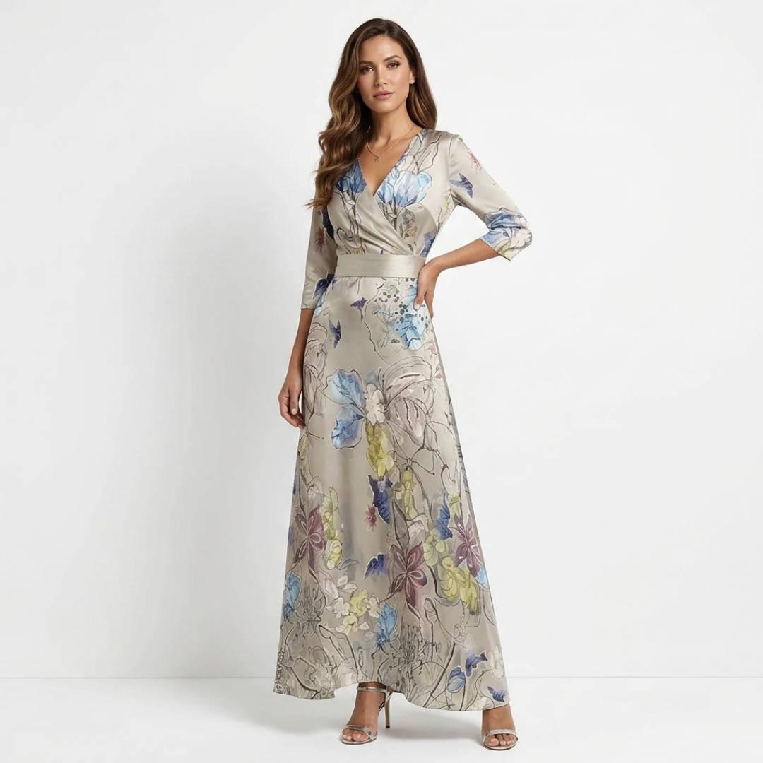 Chloe - Elegantno Maxi Cvjetno Haljina