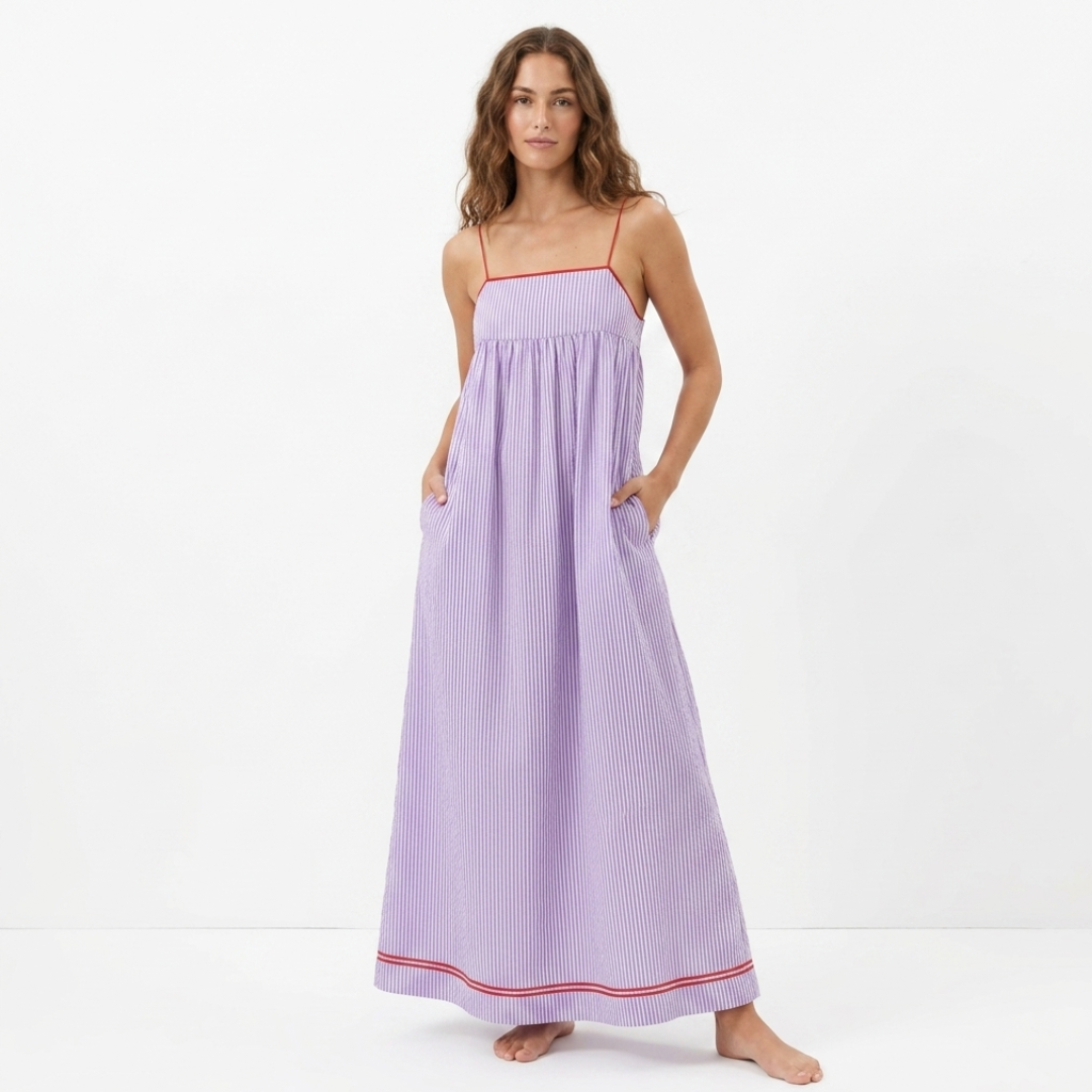 Sophia - Maxi haljina s prugama