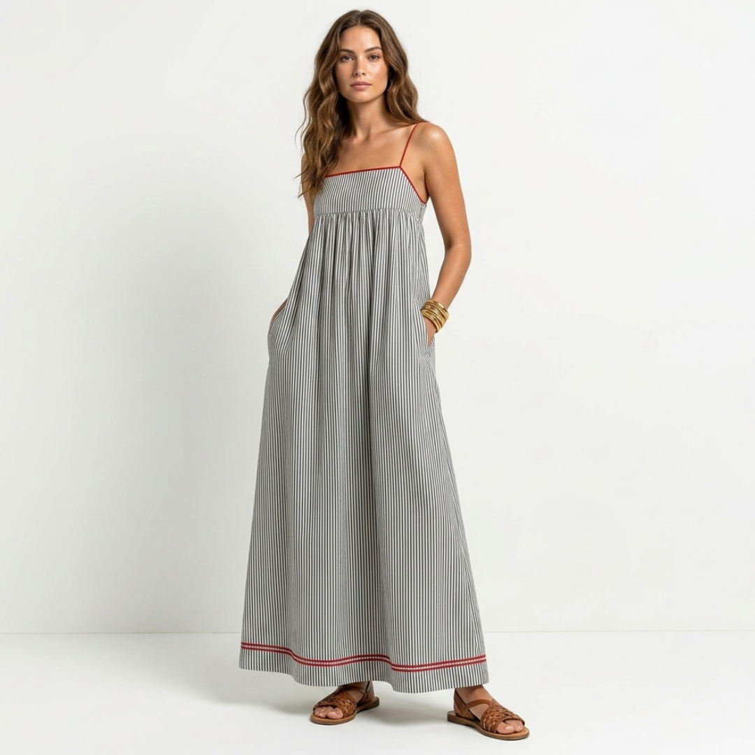 Sophia - Maxi haljina s prugama