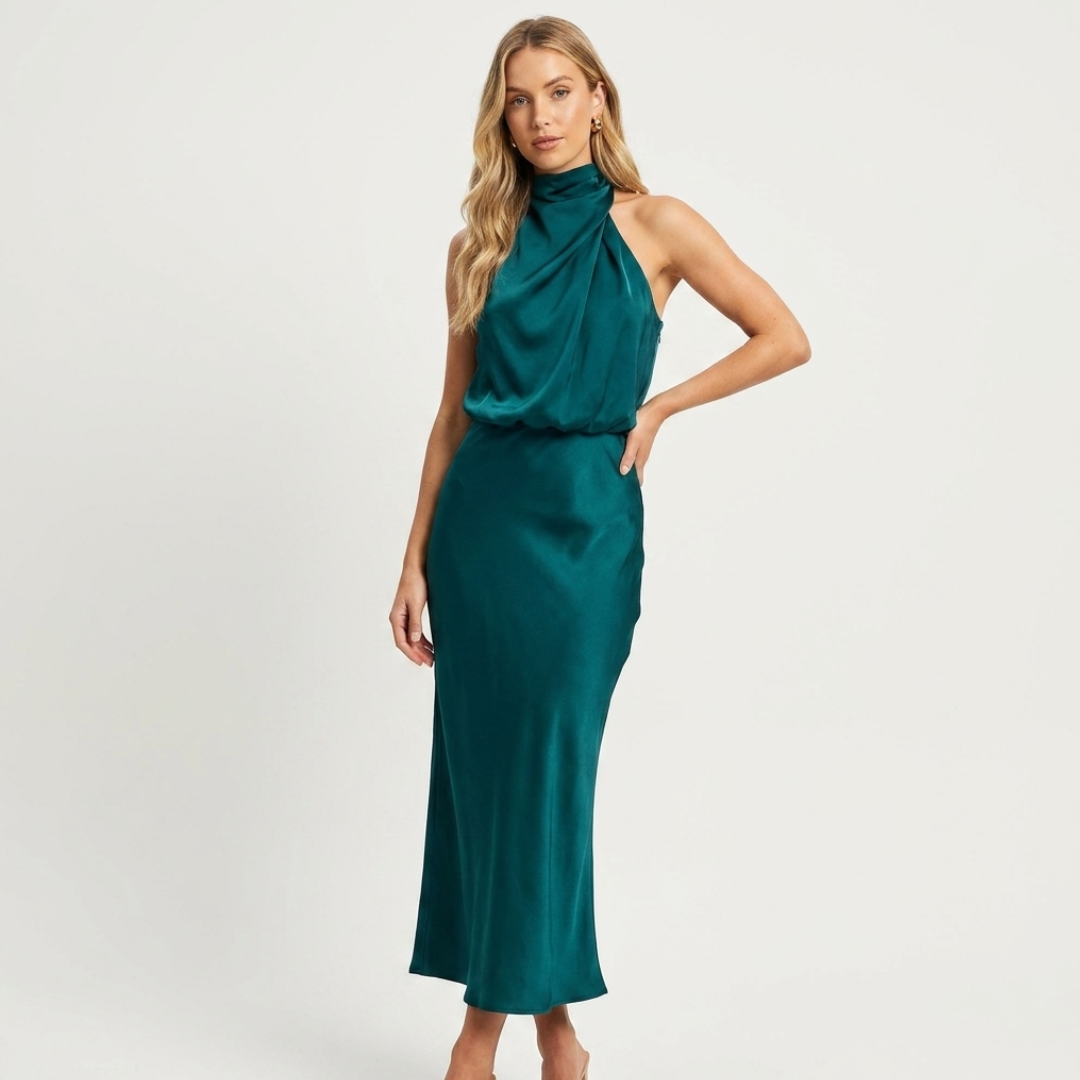 Luzia - Elegantna saten haljina