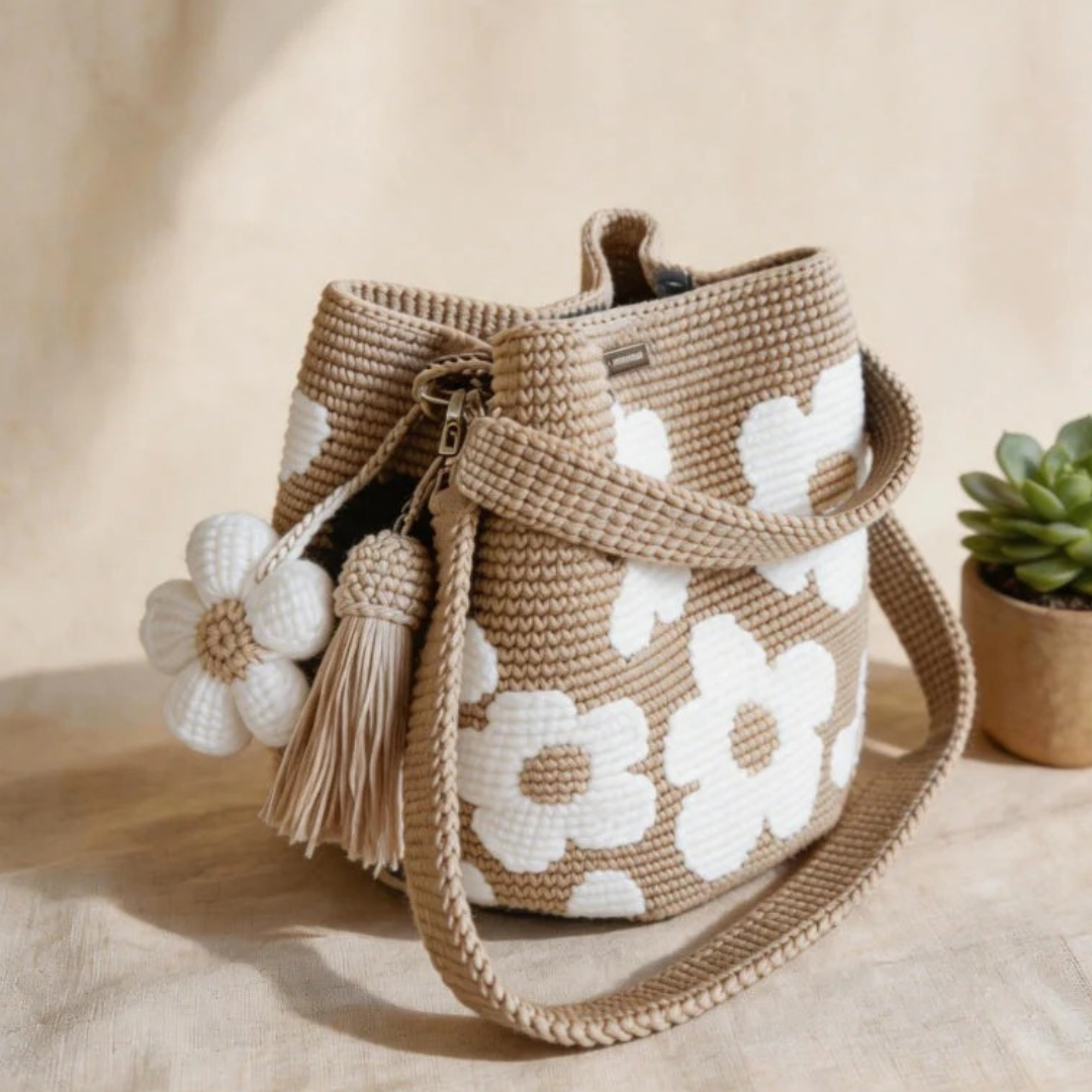 Pandora – Pletena torba boho