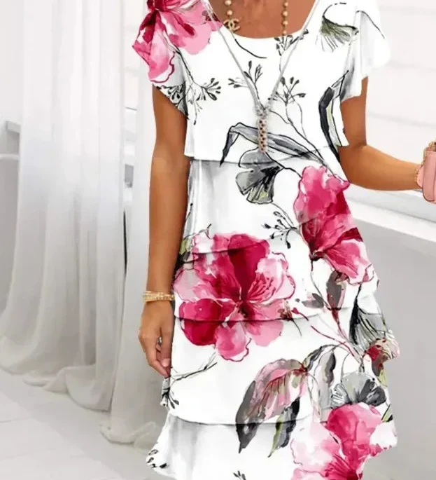Cynthia - Elegantna haljina s naborima