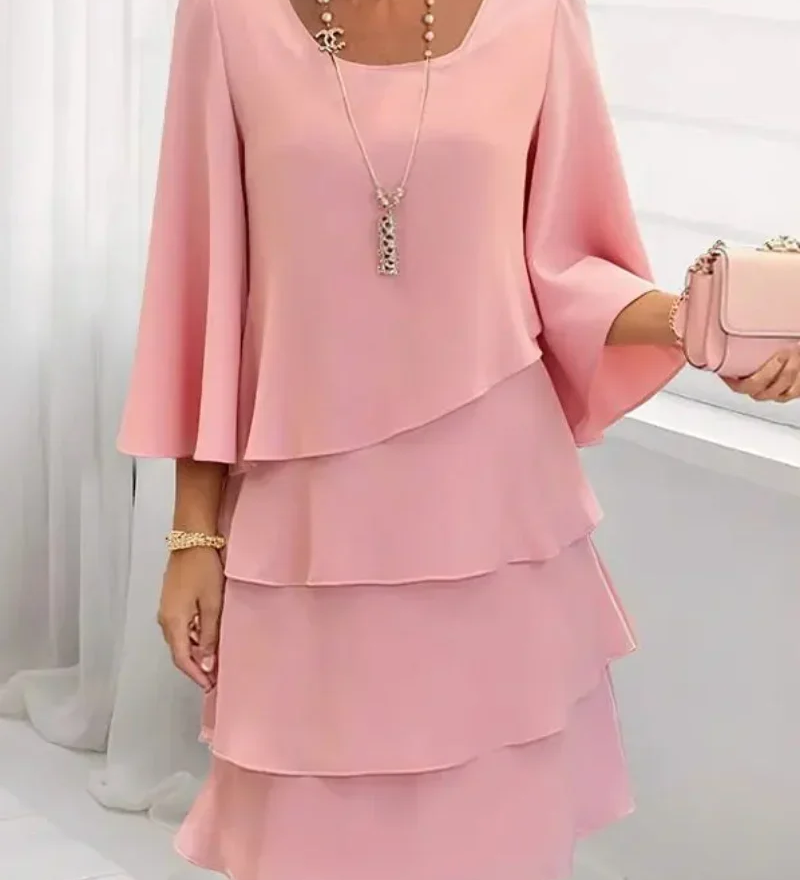 Catherine - Elegantna haljina s prugama