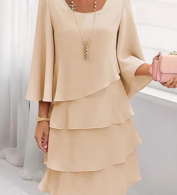 Catherine - Elegantna haljina s prugama