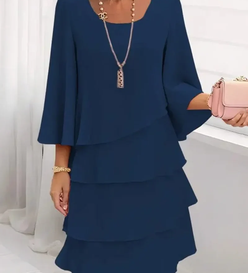 Catherine - Elegantna haljina s prugama
