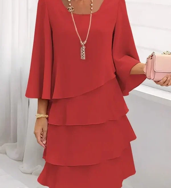 Catherine - Elegantna haljina s prugama