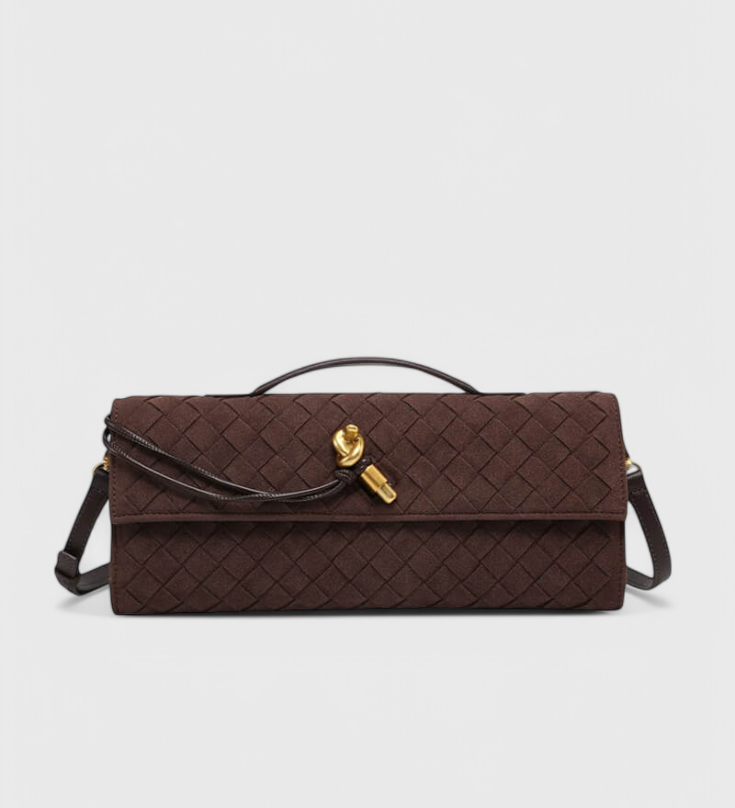 Melani Brand Klasični Suede Ruksak