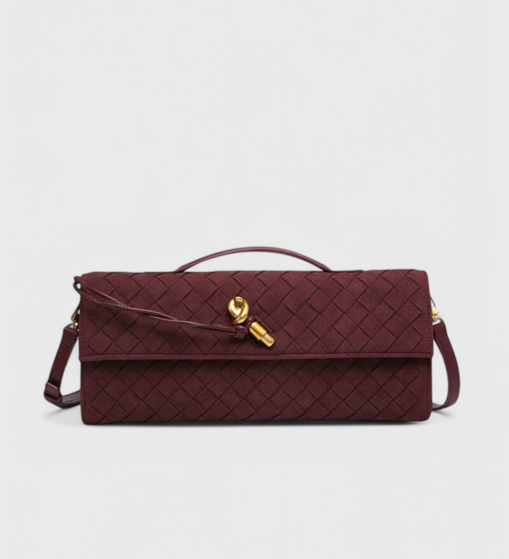 Melani Brand Klasični Suede Ruksak