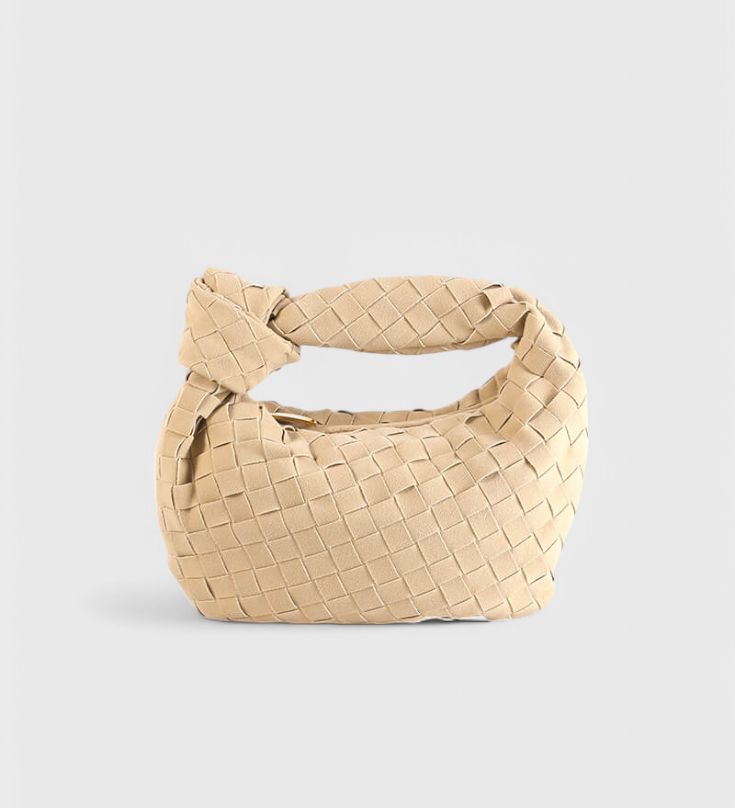 Mini Remi Woven Torba s Detaljem Čvora