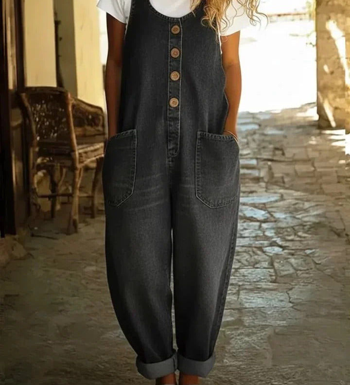 Ruth™ | Overalls od opranog pamučnog trapera