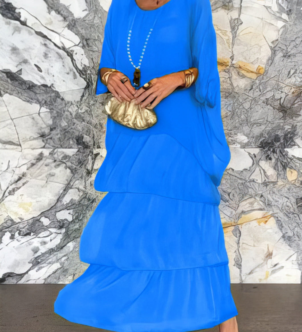 Caroline | Elegantna maxi haljina, udobna za sve prilike