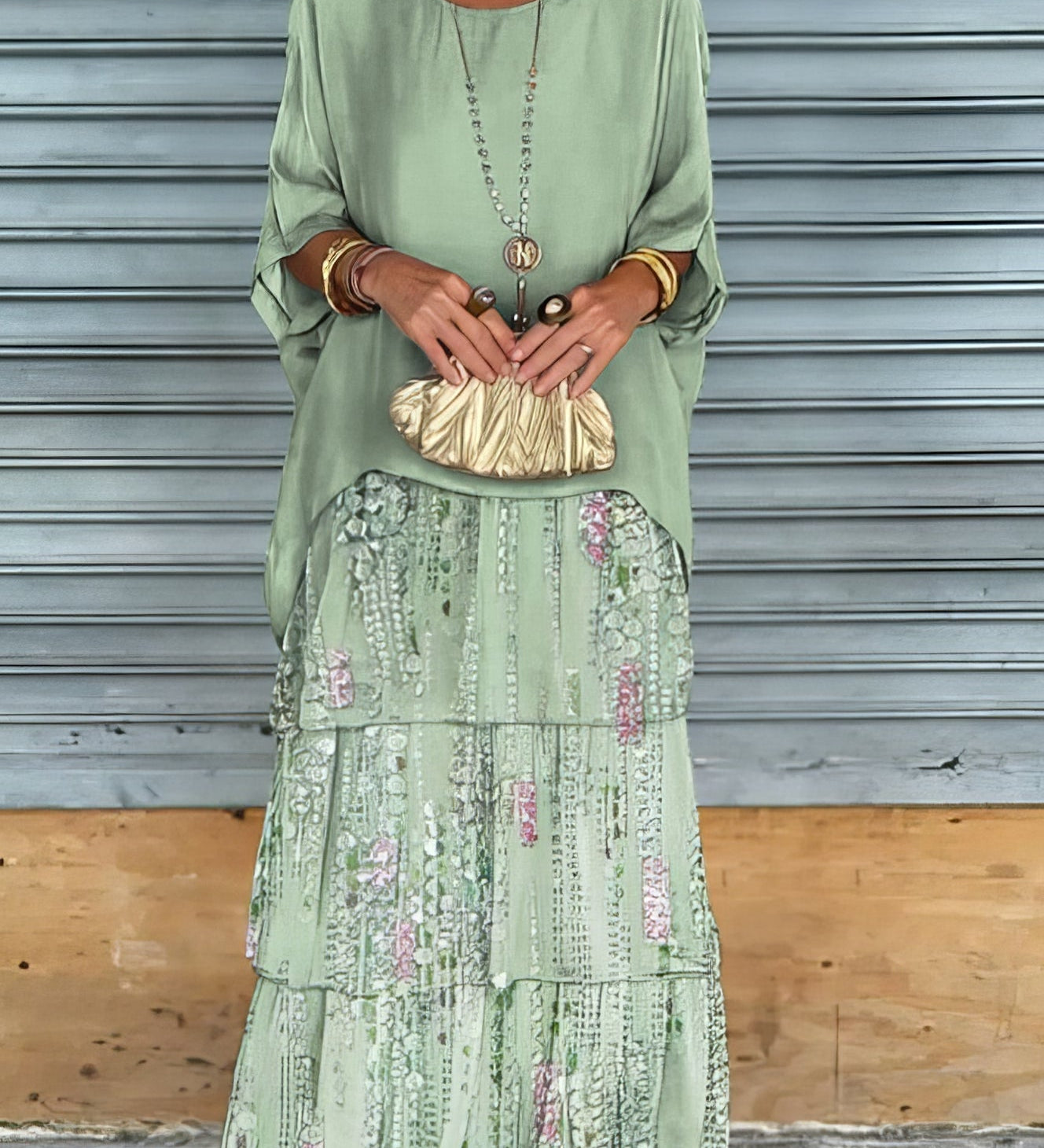 Caroline | Elegantna maxi haljina, udobna za sve prilike